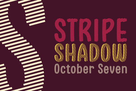 Stripe October Seven font